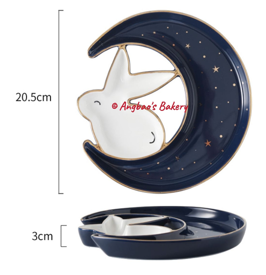 Celestial Bunny Plate